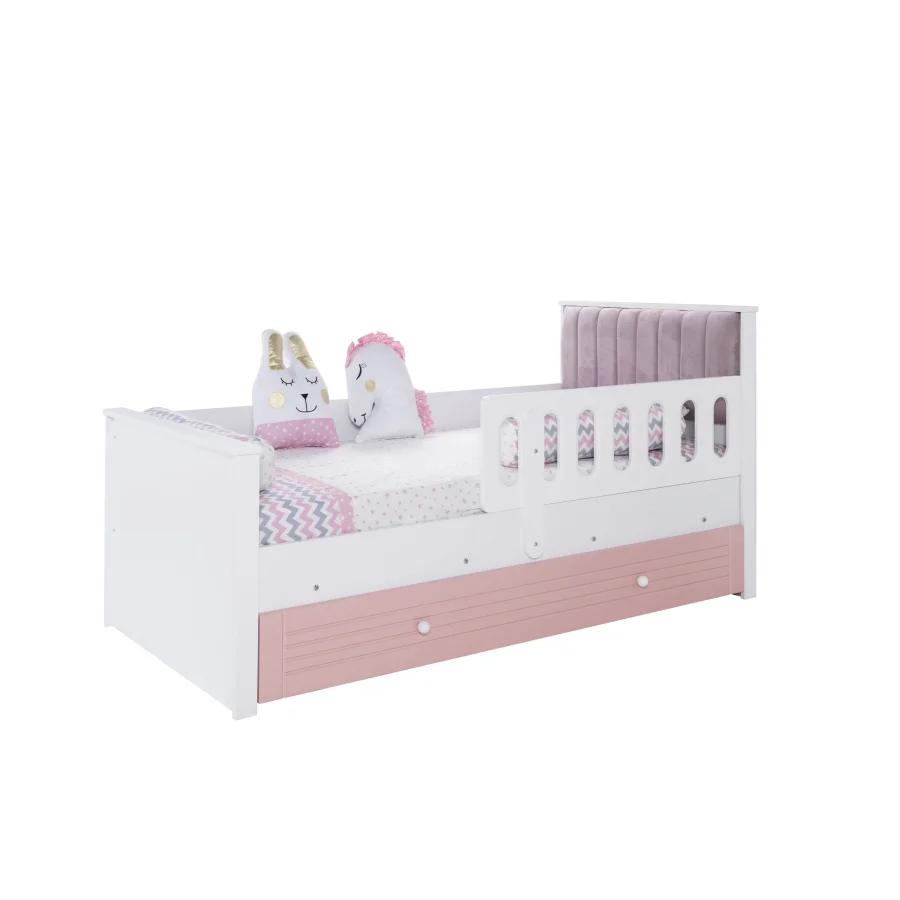 2KA Cover Pink 4 Kapılı Karyolalı Çocuk Odası Takım