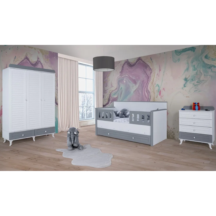 2KA Good Grey Bebek ve Çocuk Odası Takımı