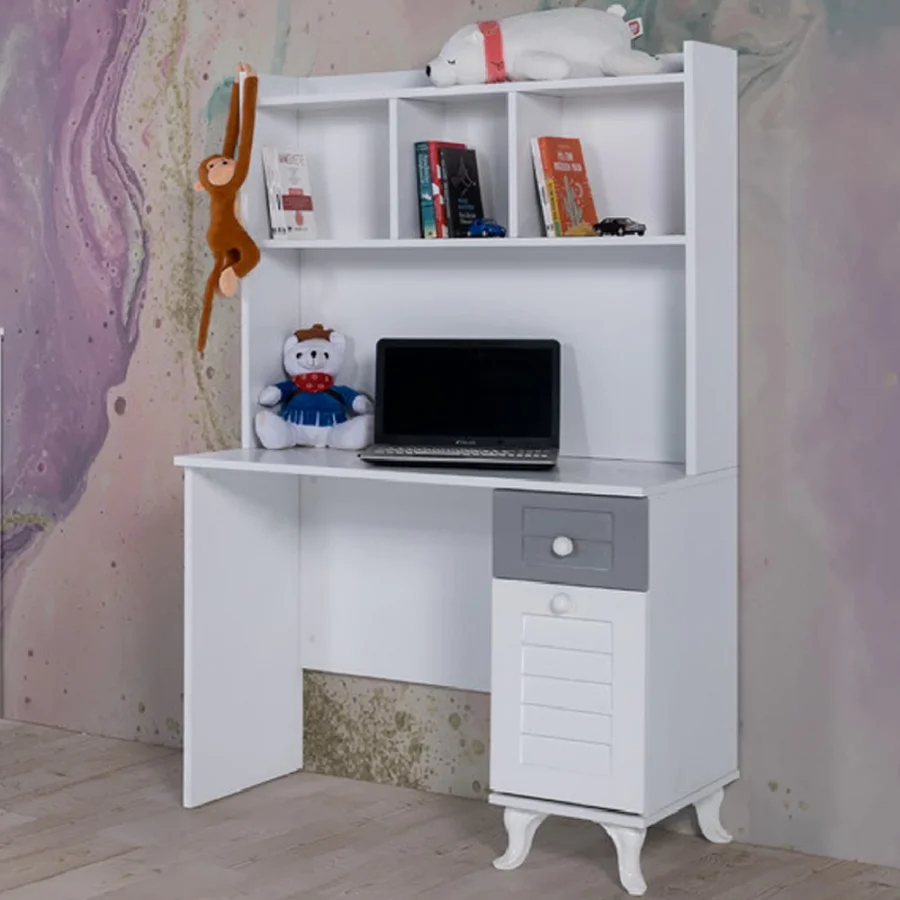 2KA Good Grey Çalışma Masalı Çocuk Odası Takımı