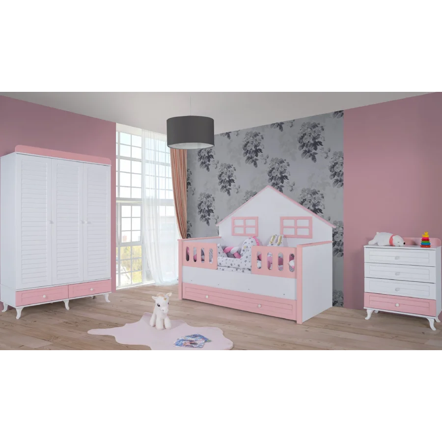 2KA Goody Pink Montessori Bebek ve Çocuk Odası Takımı