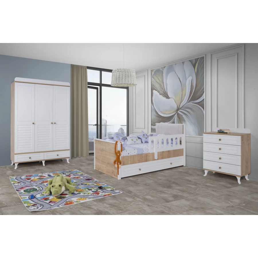 2KA Honey Karyolalı Çocuk Odası Takımı