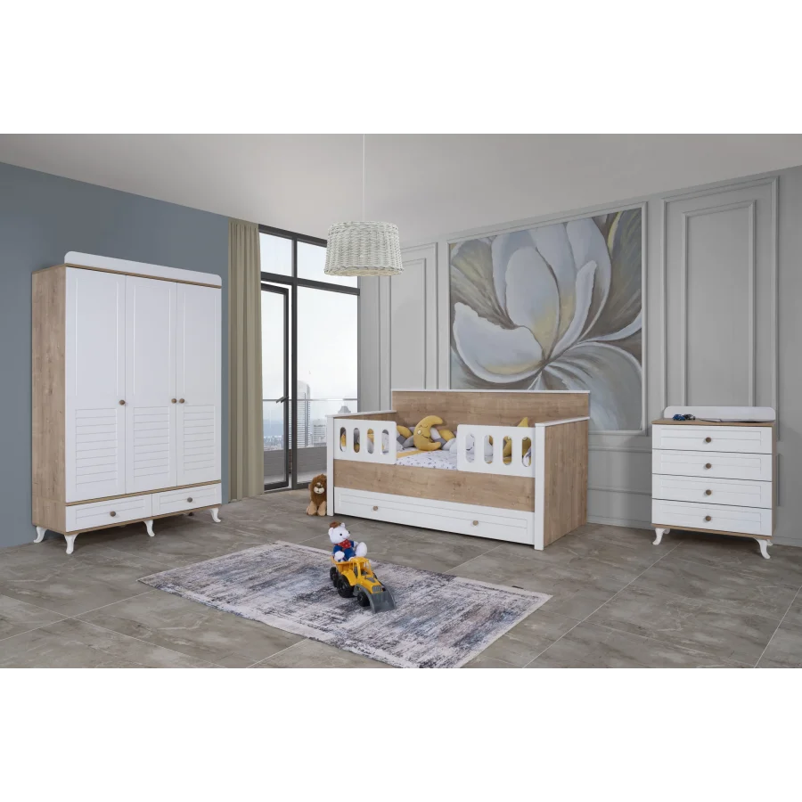 2KA Honey Sedir Karyolalı Çocuk Odası Takımı
