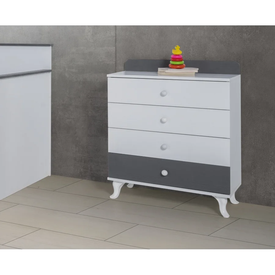 2KA Hunt 4 Kapılı Sedir Karyolalı Çocuk Odası Takımı