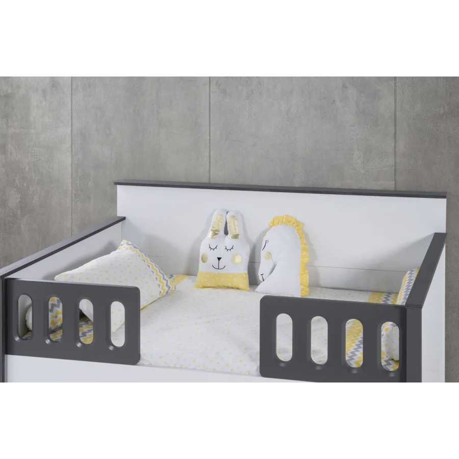 2KA Hunt 4 Kapılı Sedir Karyolalı Çocuk Odası Takımı