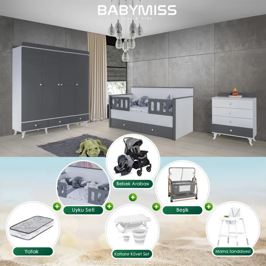 2Ka Hunt Bebek Odası Eko Paket Seti