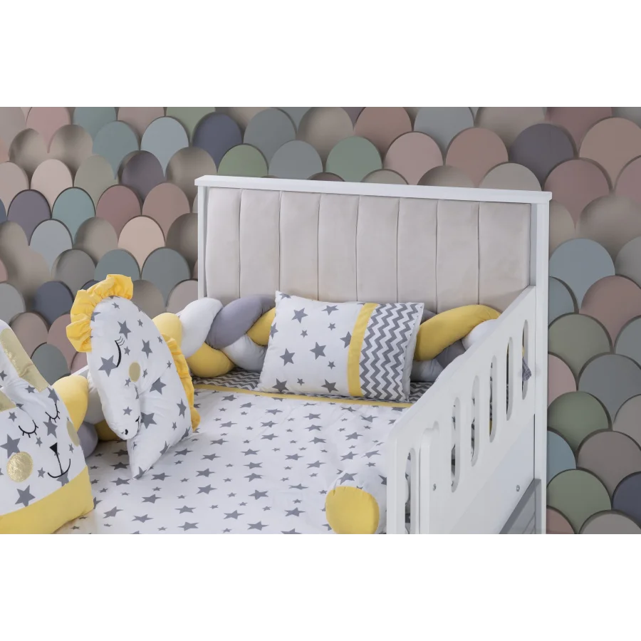 2KA Joy Gray Karyolalı Çocuk Odası Takımı