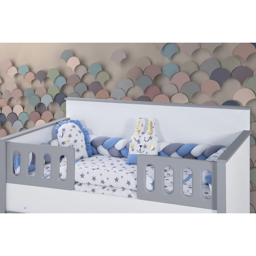 2KA Joy Gray Sedir Karyolalı Çocuk Odası Takımı