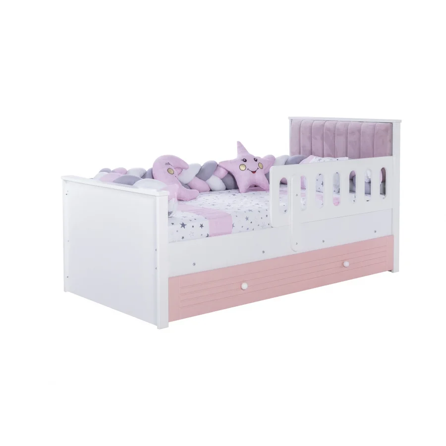 2KA Joy Pink 4 Kapılı Karyolalı Çocuk Odası Takımı