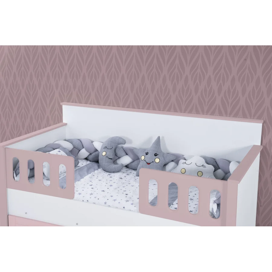 2KA Joy Pink Sedir Karyolalı Çocuk Odası Takımı