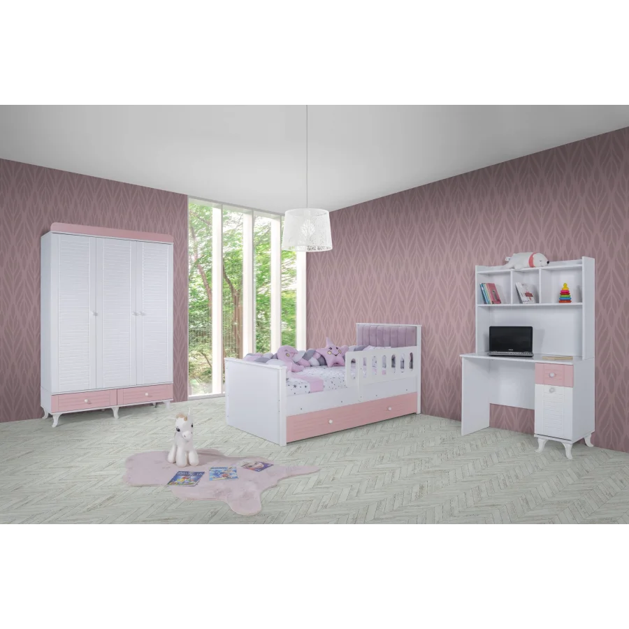 2KA Joy Pink Karyolalı Çocuk Odası Takımı