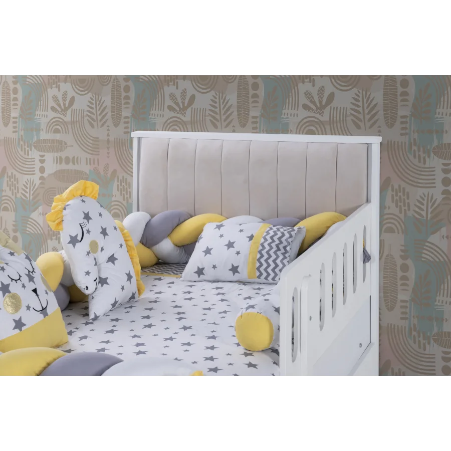 2KA Joy White 4 Kapılı Karyolalı Çocuk Odası Takımı