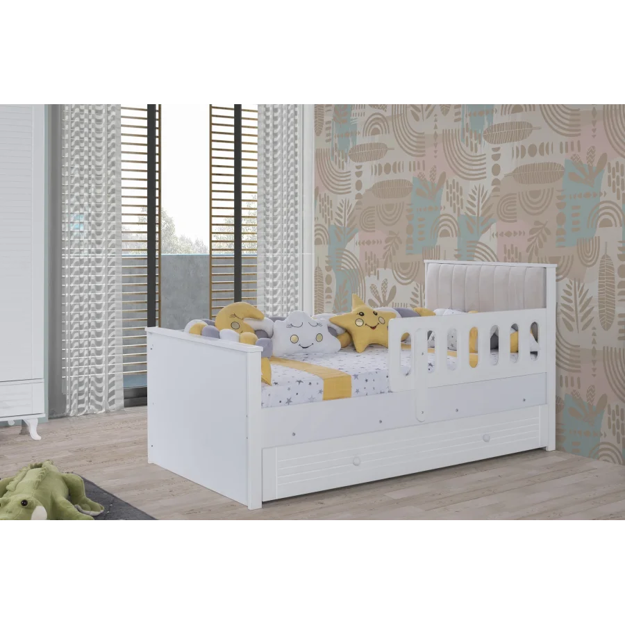 2KA Joy White 4 Kapılı Karyolalı Çocuk Odası Takımı