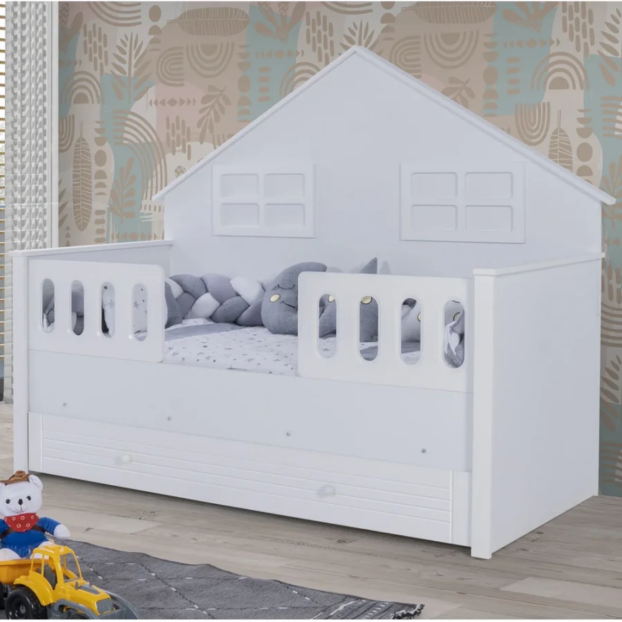 2KA Joy White Montessori Karyola