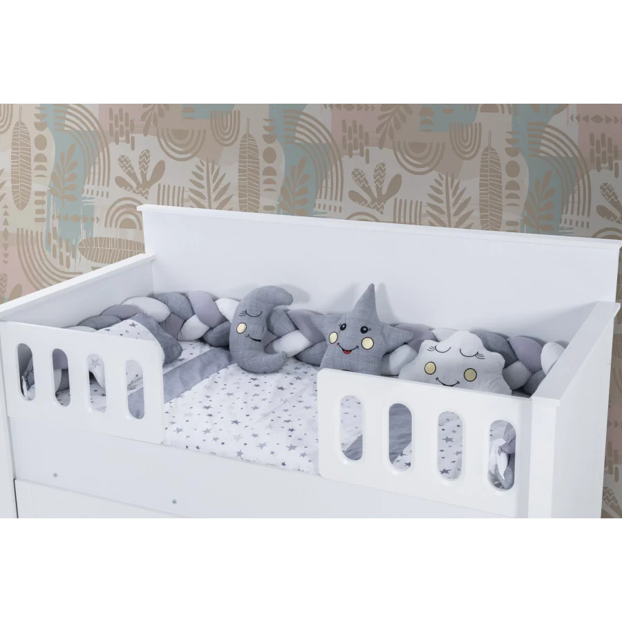 2KA Joy White Sedir Karyolalı Çocuk Odası Takımı
