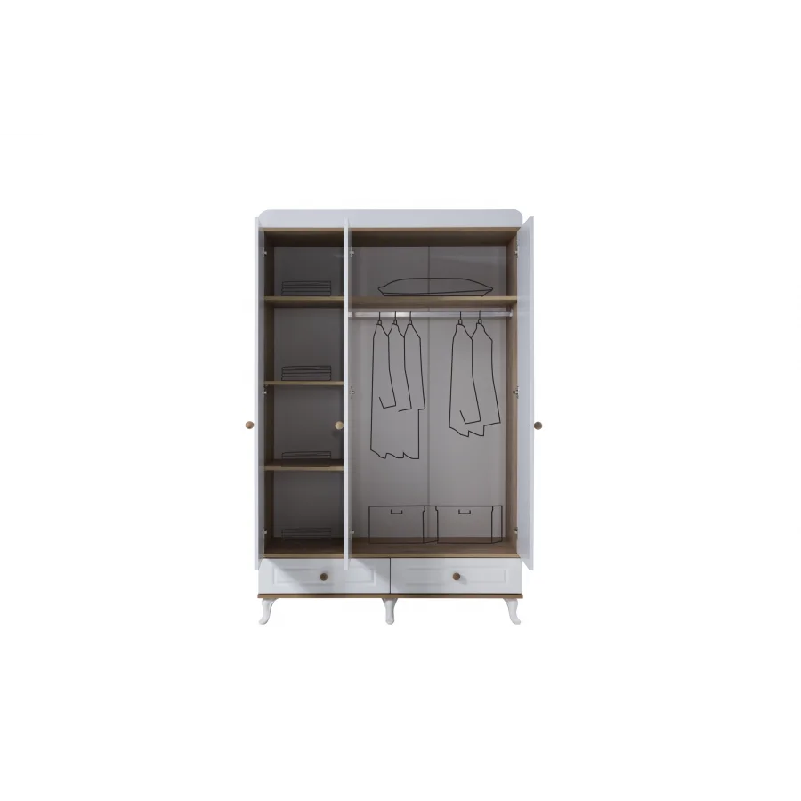 2KA Line Karyolalı Çocuk Odası Takımı