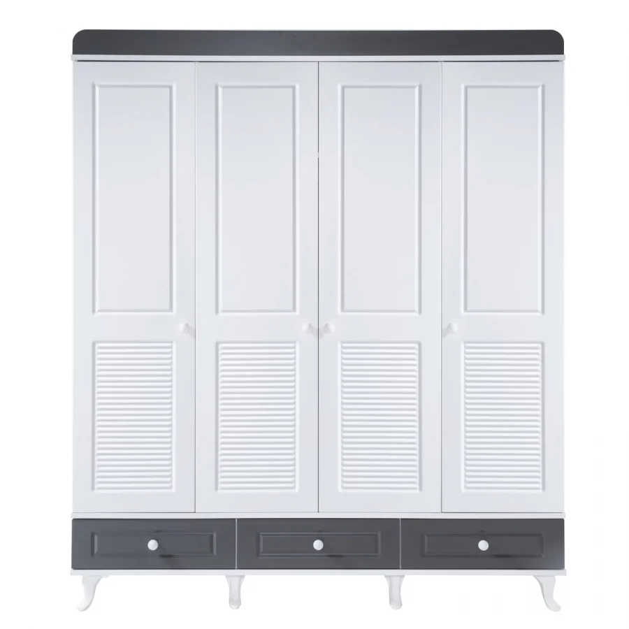 2KA New Luna Fame 4 Kapılı Dolap