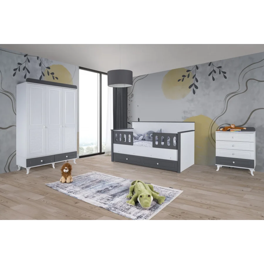 2KA New Luna Fame Sedir Karyolalı Çocuk Odası Takımı