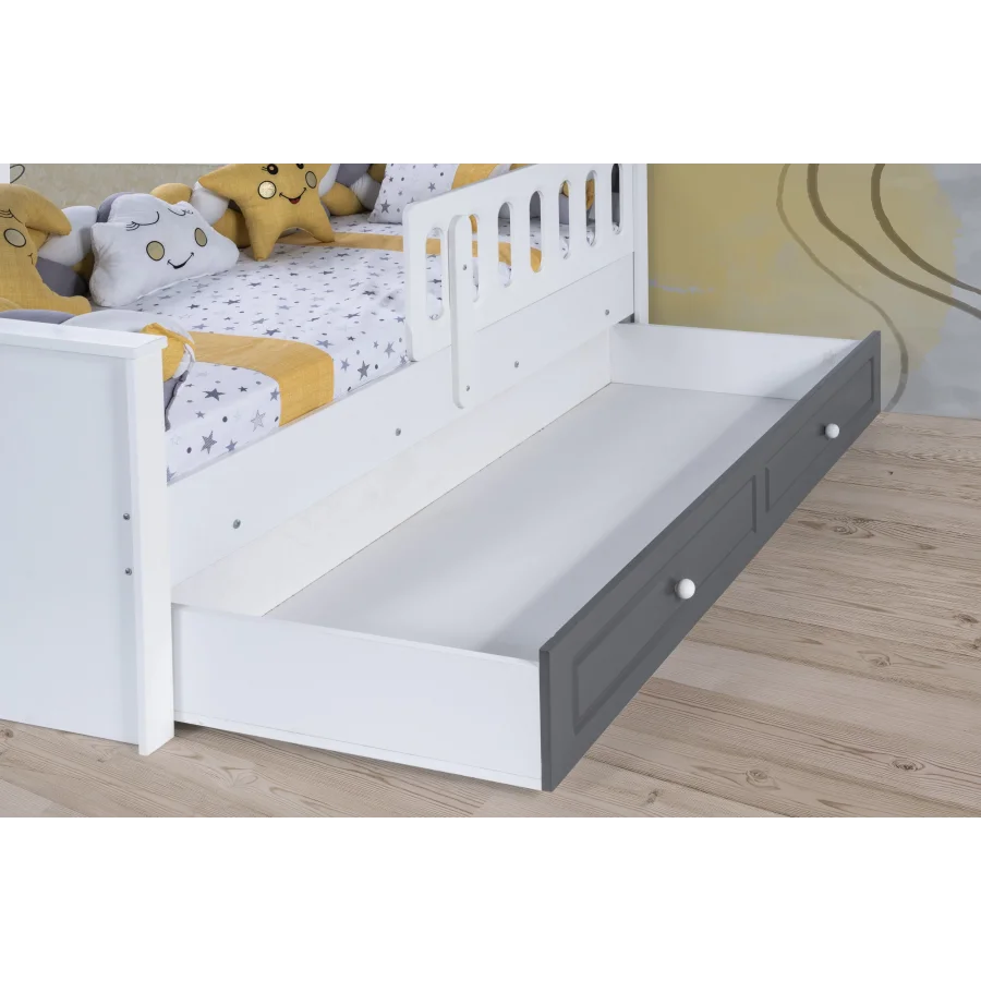 2KA New Luna Fame Yavru Yataklı Kapitoneli Karyola