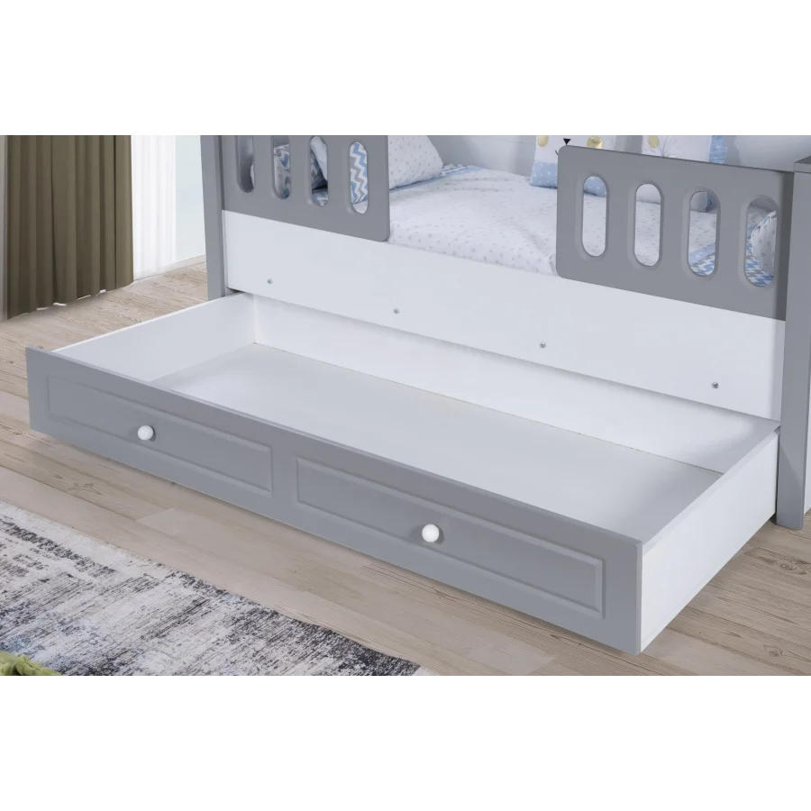 2KA New Luna Grey Montessori Çocuk Odası Takımı
