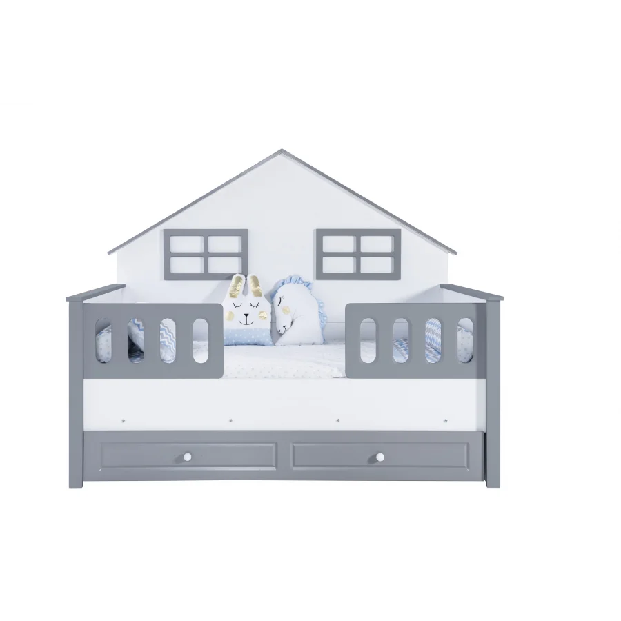 2KA New Luna Grey Montessori Çocuk Odası Takımı