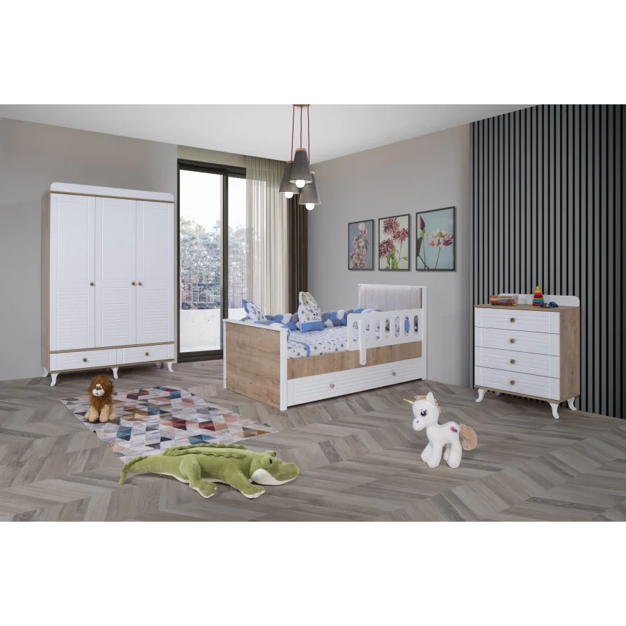 2KA Saphire Karyolalı Çocuk Odası Takımı