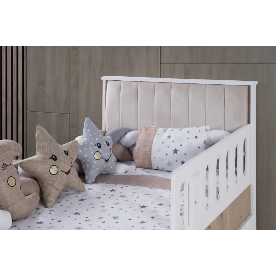 2KA Simple 4 Kapılı Karyolalı Çocuk Odası Takımı