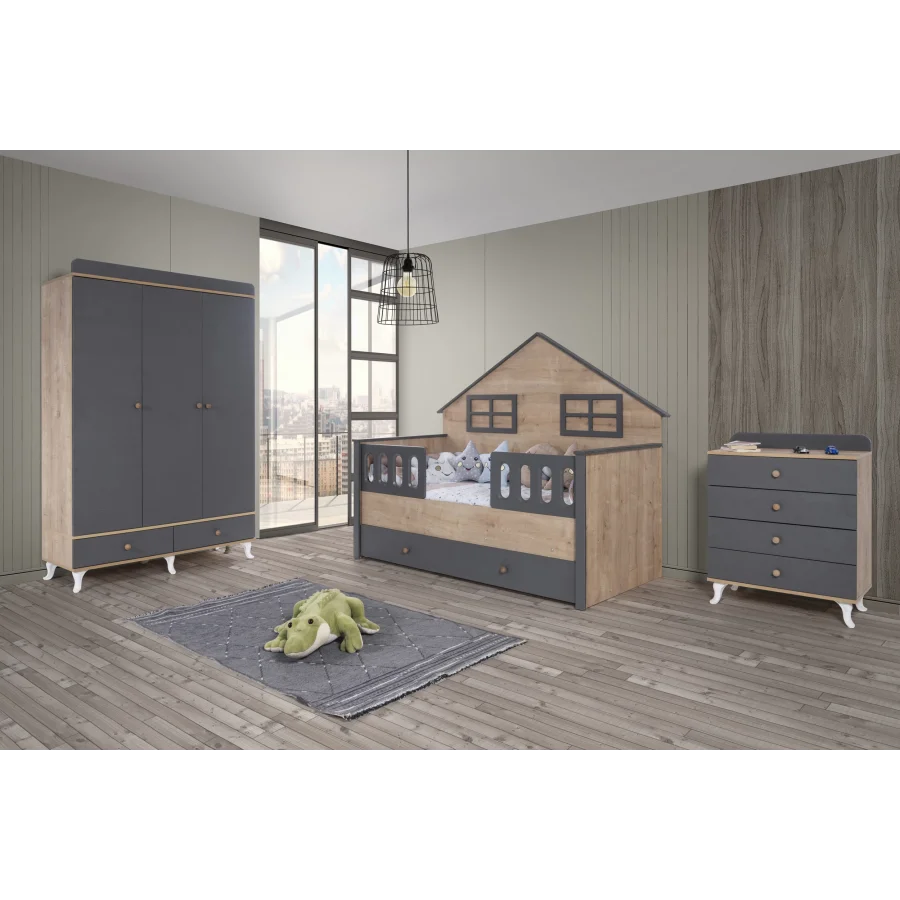 2KA Slepper Montessorili Çocuk Odası Takımı
