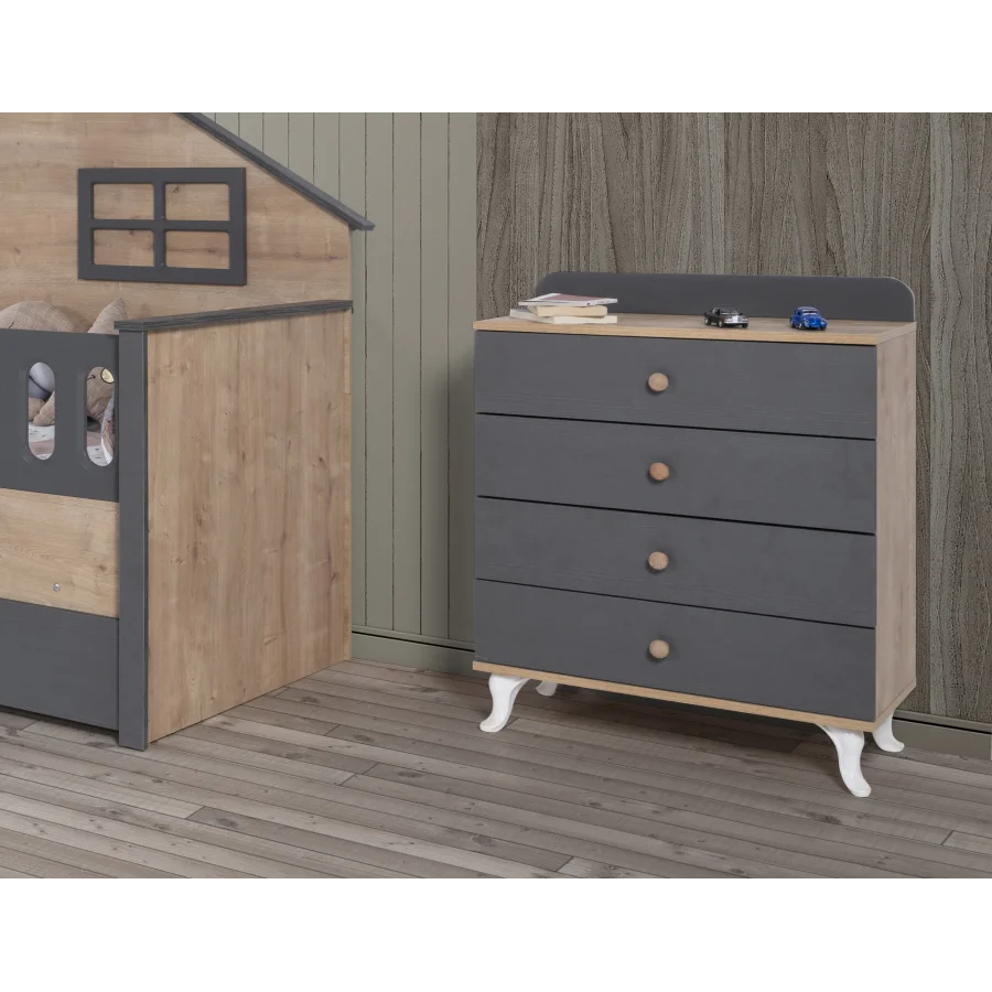 2KA Slepper Montessorili Çocuk Odası Takımı