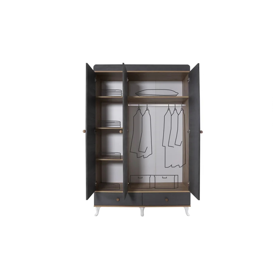 2KA Slepper Montessorili Çocuk Odası Takımı