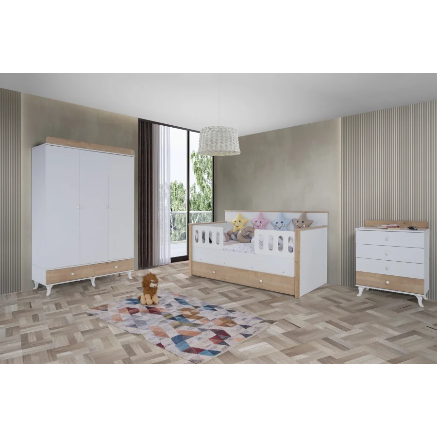 2KA Smart Sedir Karyolalı Çocuk Odası Takımı
