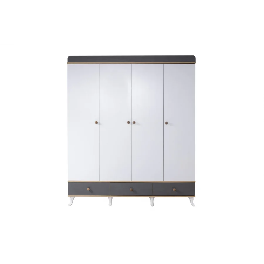 2KA Sunlight 4 Kapılı Karyolalı Çocuk Odası Takımı