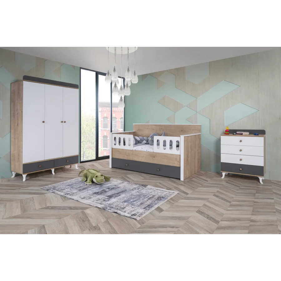 2KA Sunlight Sedir Karyolalı Çocuk Odası Takımı