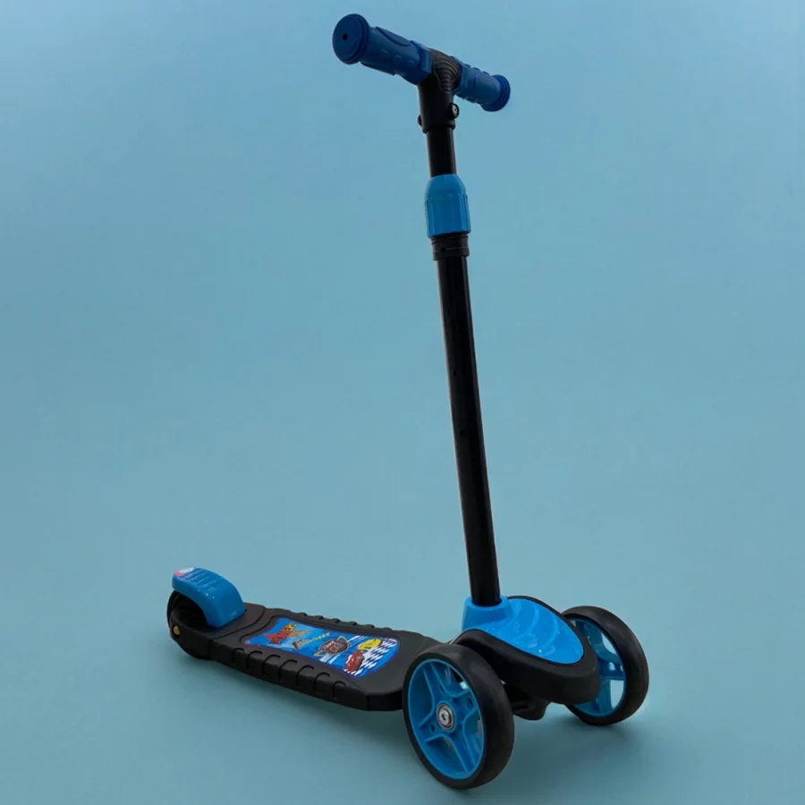 3 Tekerlekli Twistable Scooter Ayarlanabilir Boy Ve Frenli - Mavi