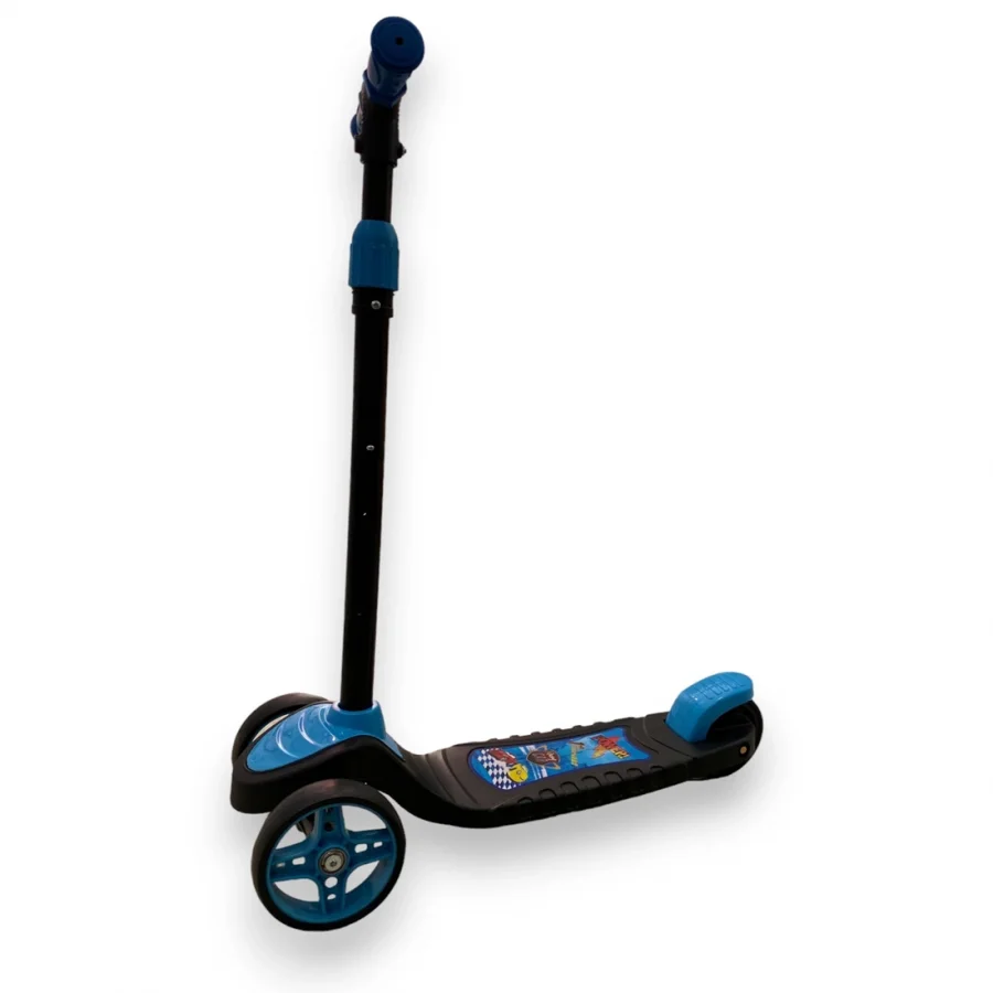 3 Tekerlekli Twistable Scooter Ayarlanabilir Boy Ve Frenli - Mavi