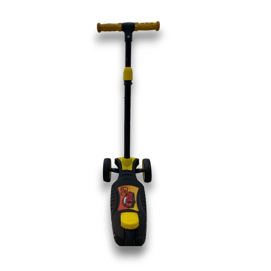 3 Tekerlekli Twistable Scooter Ayarlanabilir Boy Ve Frenli - Sarı