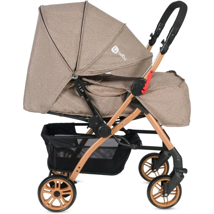 4 Baby AB-310 Active Gold Çift Yönlü Bebek Arabası - Antrasit