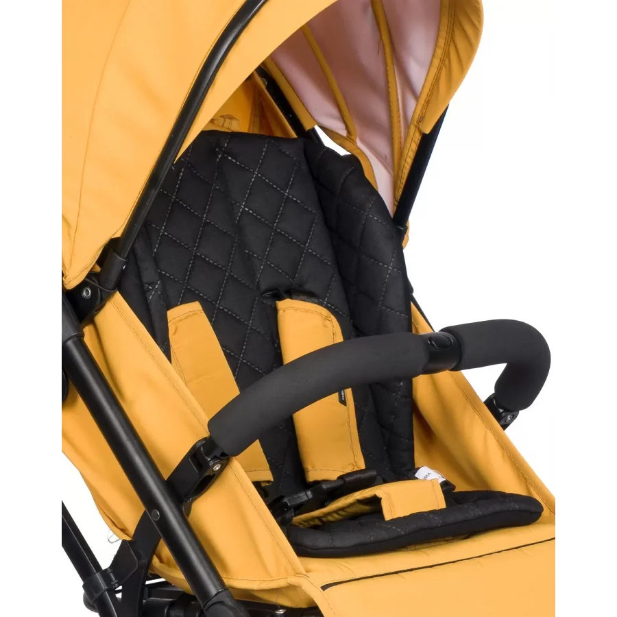 4 Baby AB-383 Drone Sky Siyah Kabin Tipi Bebek Arabası - Sarı