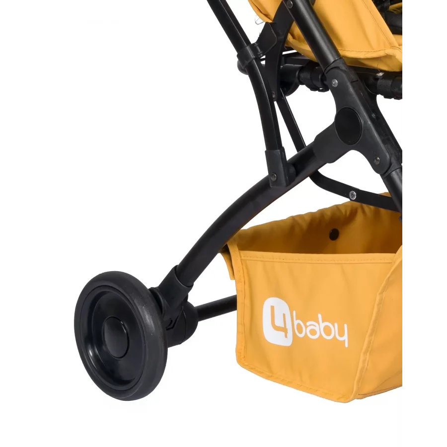 4 Baby AB-383 Drone Sky Siyah Kabin Tipi Bebek Arabası - Sarı