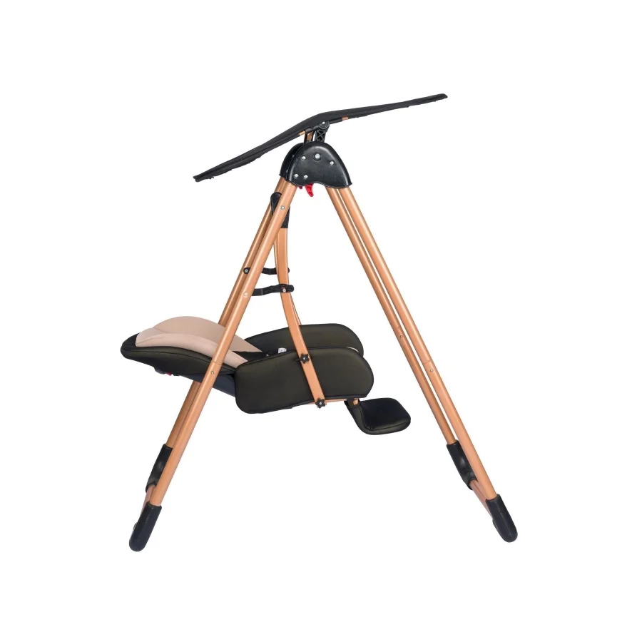 4 Baby Ab-655 Funny Salıncaklı Mama Sandalyesi Gold