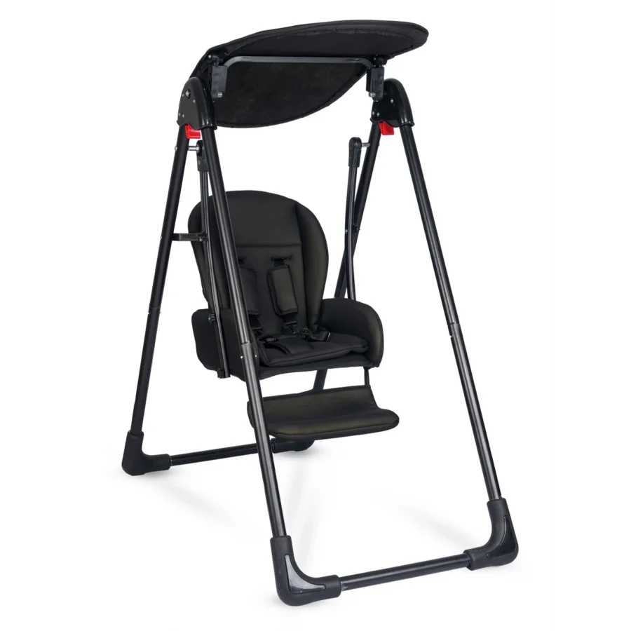 4 Baby Ab-655 Funny Salıncaklı Mama Sandalyesi Siyah