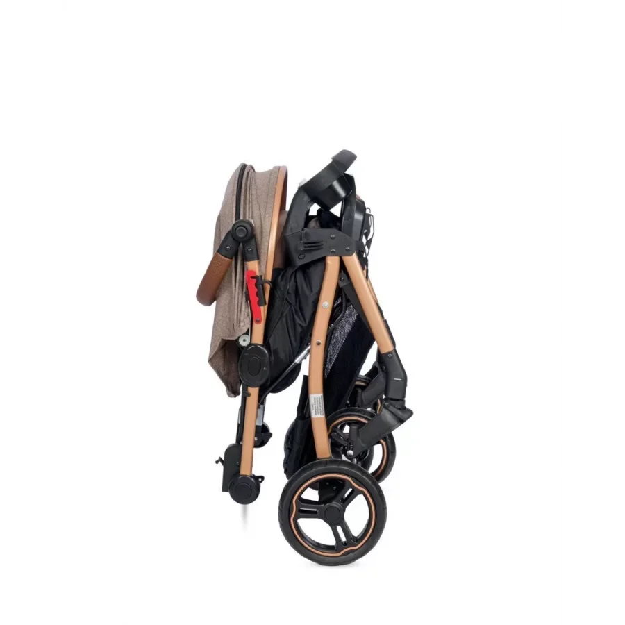 4 Baby Active Gold Plus Çift Yönlü Bebek Arabası - Gri