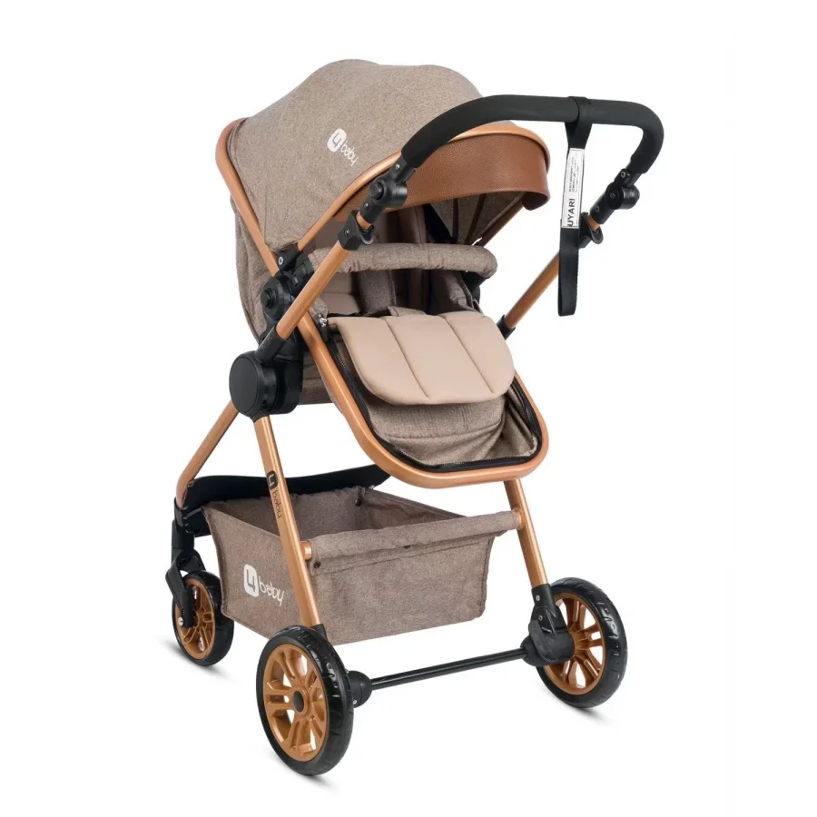 4 Baby Comfort Gold Travel Sistem Bebek Arabası - Kahve