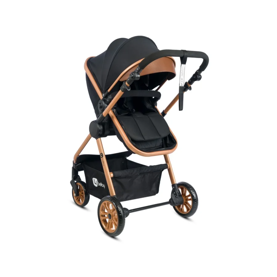 4 Baby Cool Gold Travel Sistem Bebek Arabası - Antrasit
