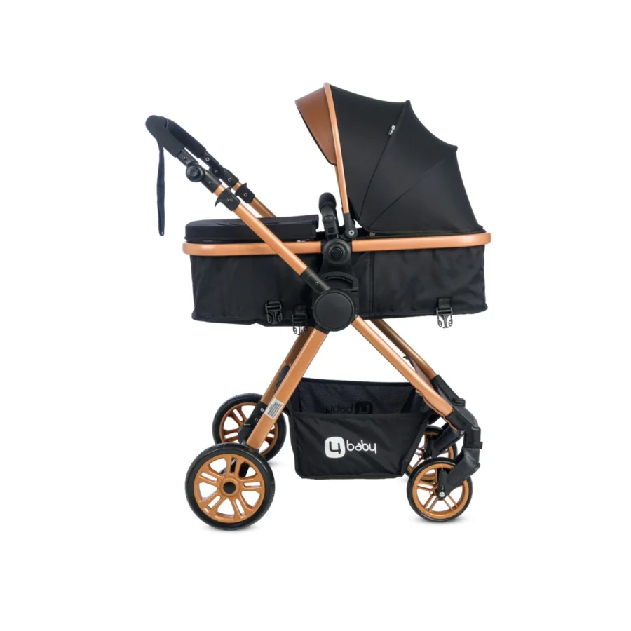 4 Baby Cool Gold Travel Sistem Bebek Arabası - Antrasit