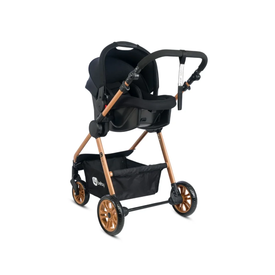 4 Baby Cool Gold Travel Sistem Bebek Arabası - Antrasit