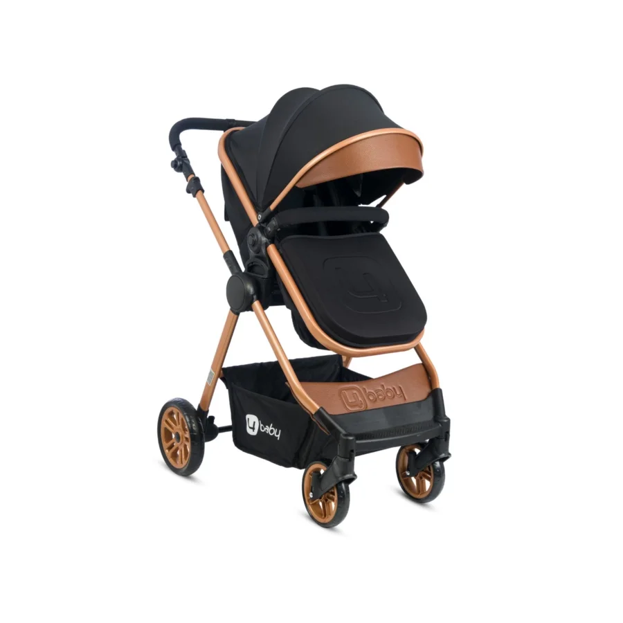 4 Baby Cool Gold Travel Sistem Bebek Arabası - Antrasit