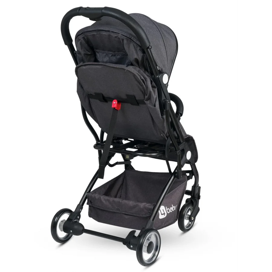 4 Baby Drone Siyah Kabin Boy Bebek Arabası - Antrasit