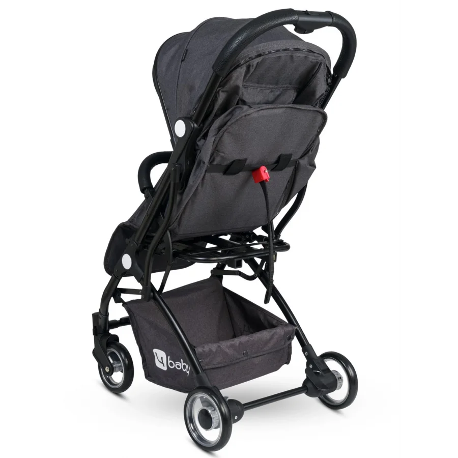 4 Baby Drone Siyah Kabin Boy Bebek Arabası - Antrasit