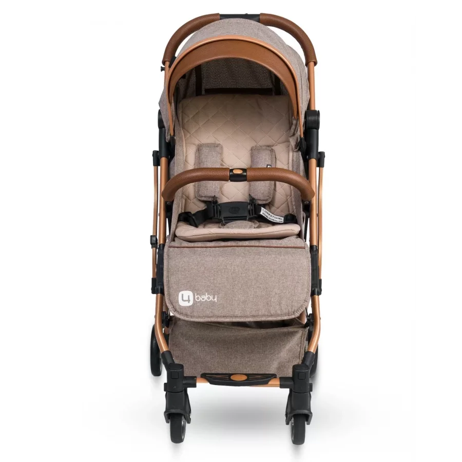 4 Baby Drone Travel Sistem Bebek Arabası Gold / Kahve