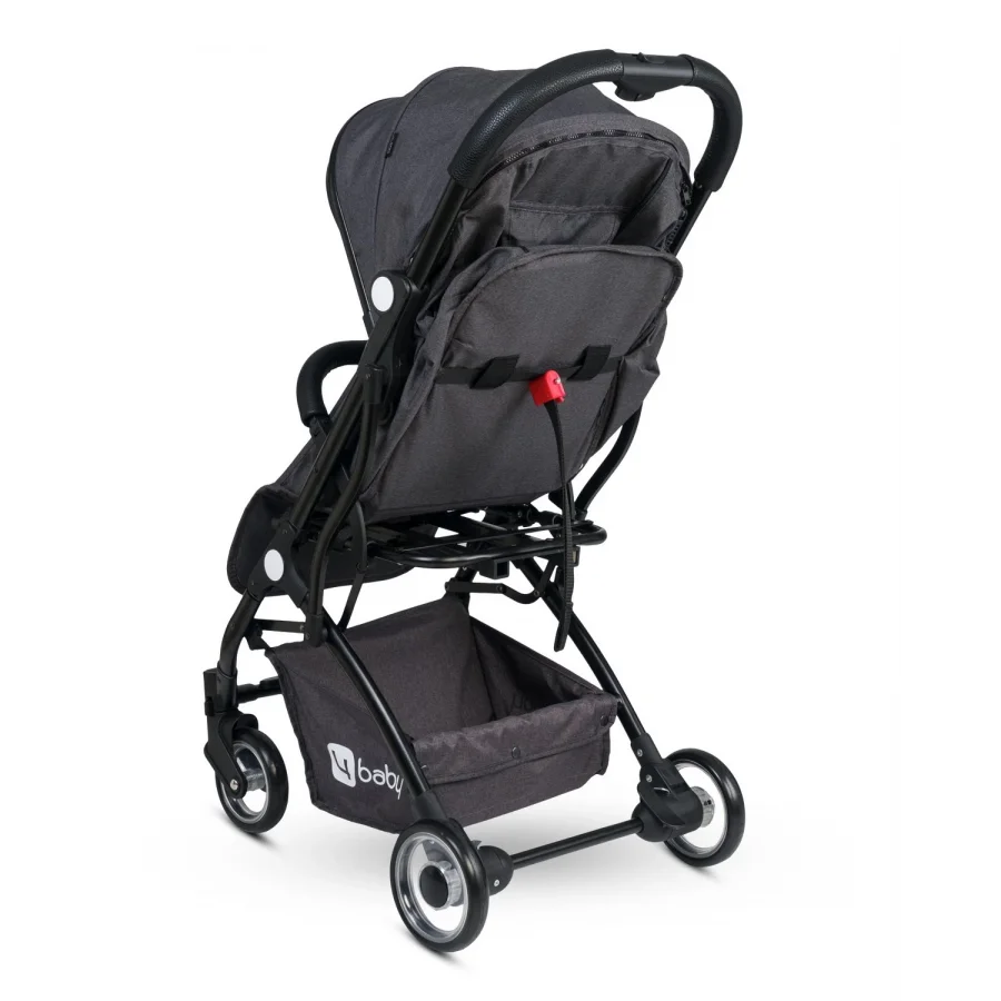 4 Baby Drone Travel Sistem Bebek Arabası Siyah / Antrasit